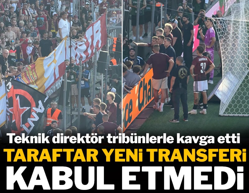 Taraftar yeni transferi kabul etmedi: Teknik direktör tribünlerle kavga etti