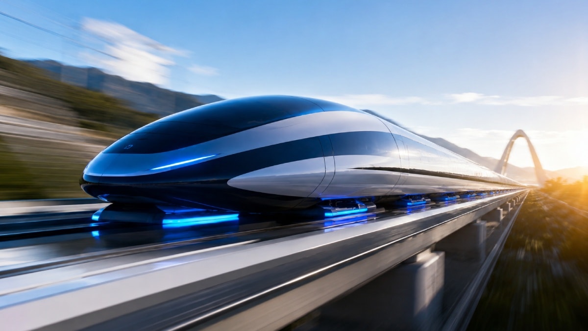 Çin'in yeni treni hız rekoru kırdı: 5,3 saniyede 800 kilometre hıza ulaştı