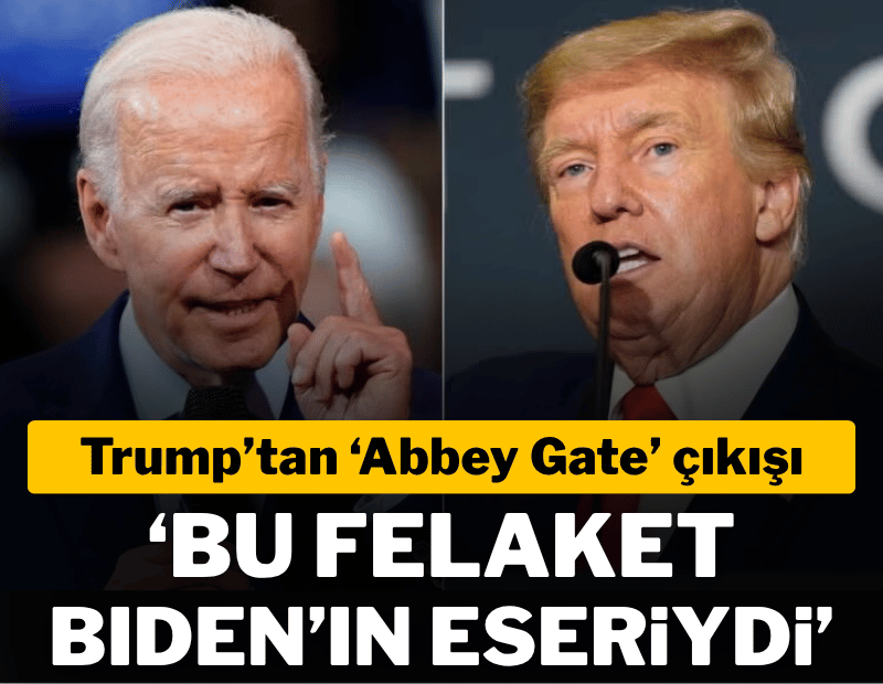 Trump, 13 askerin ölümünün yıl dönümünde bir kez daha Biden'ı suçladı