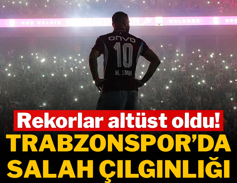 Trabzonspor'da Salah etkisi, kombine rekoru geldi