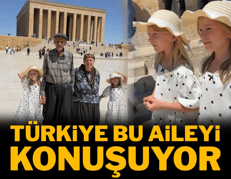 Evlerini satıp 34 yıl sonra kavuştukları ikizlerini Anıtkabir'e götürdüler