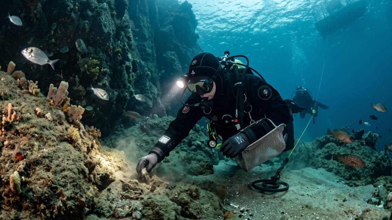 Türkiye’de denizin 30 metre altından servet çıktı