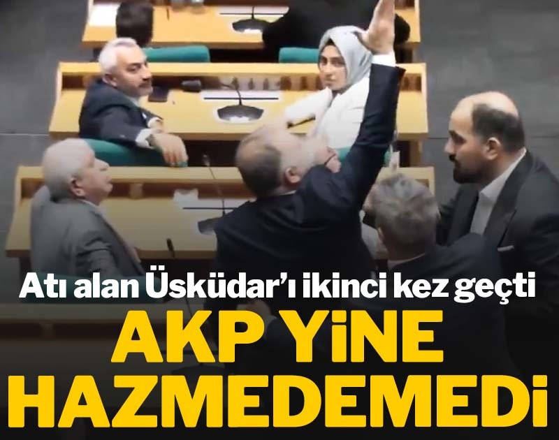 Atı alan Üsküdar'ı ikinci kez geçti: AKP yine hazmedemedi
