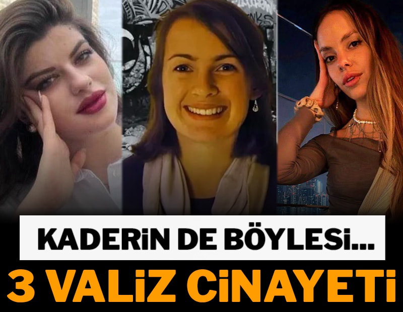 Aynı günde 3 kadın 3 valiz cinayeti