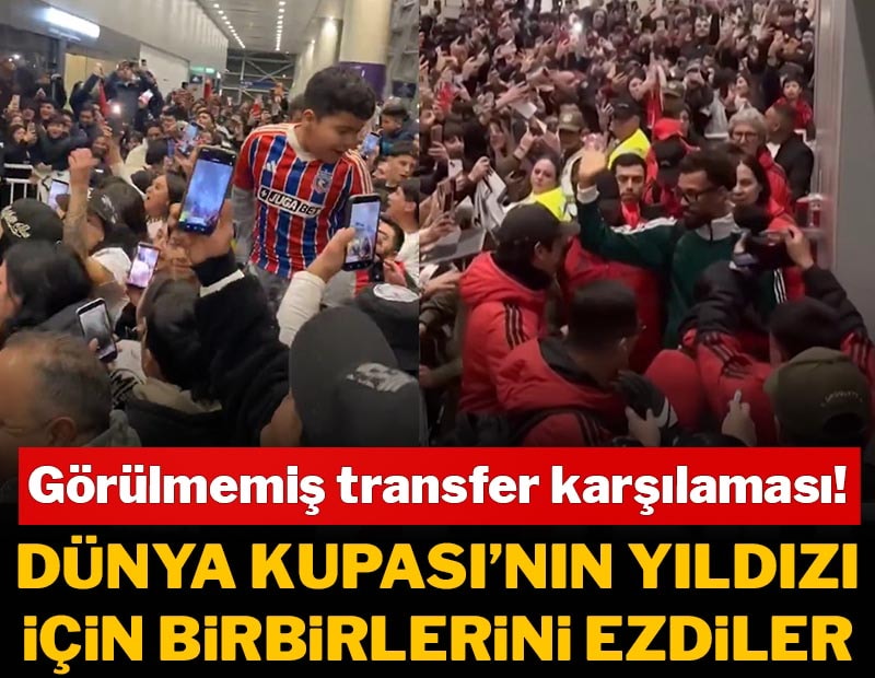 Dünya Kupası'nda parladı, transferi için yüzlerce taraftar havalimanına geldi