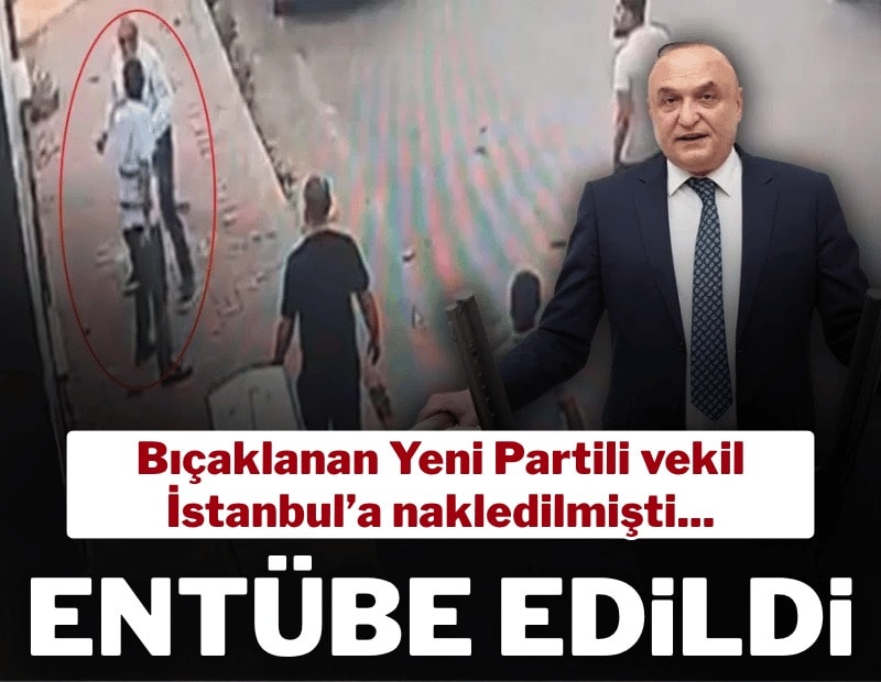 YENİ Parti Milletvekili Melih Meriç entübe edildi
