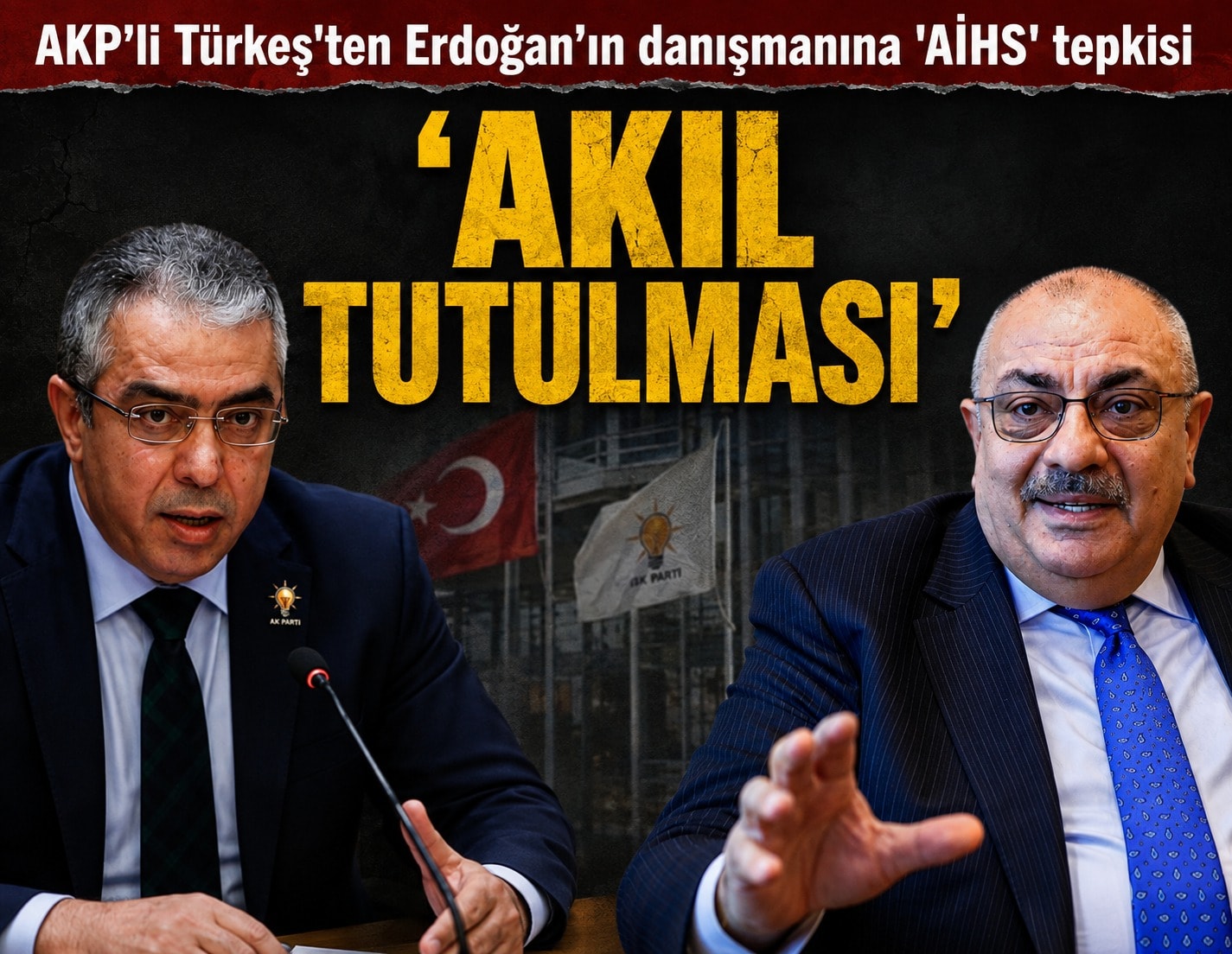 AKP'li Türkeş'ten Erdoğan'ın danışmanına 'AİHS' tepkisi: 'Akıl tutulması'