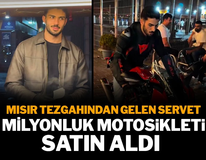 Mısır tezgahından milyonluk motosiklete: Yakışıklı mısırcı yine olay oldu