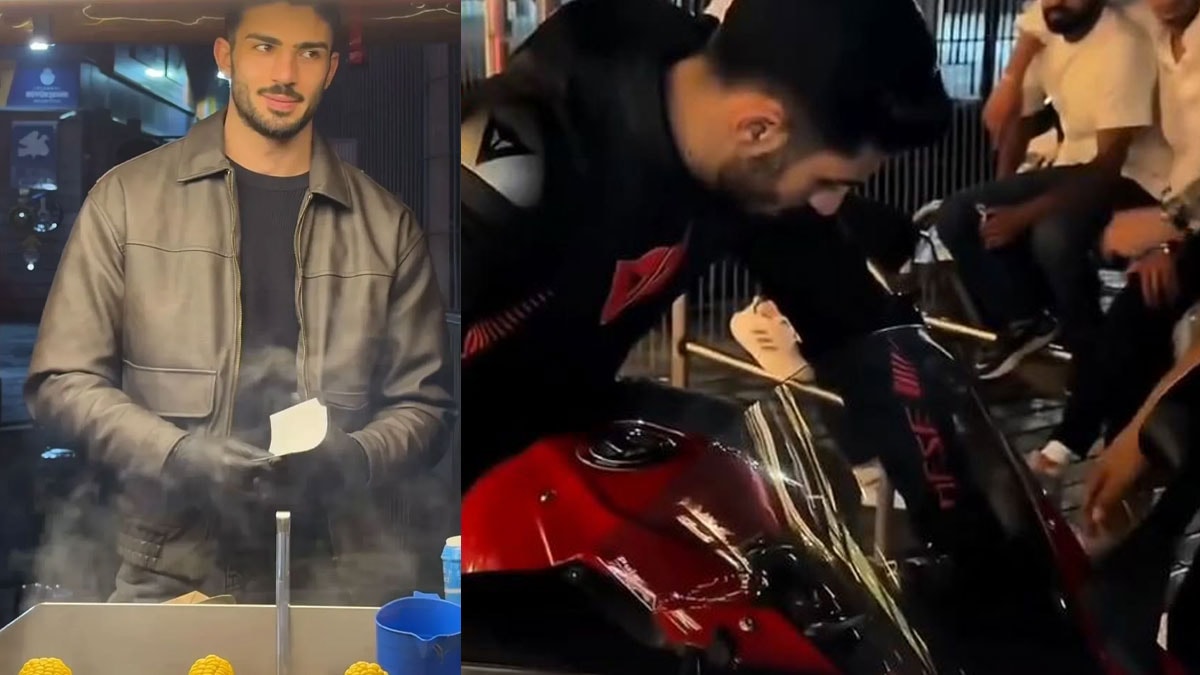 Mısır tezgahından milyonluk motosiklete: Yakışıklı mısırcı yine olay oldu