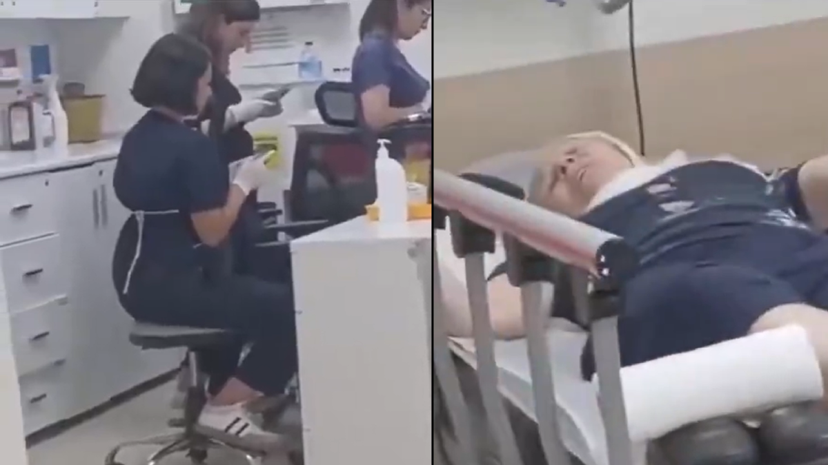Yaşlı kadının hastanede 'lütfen' diye inlediği görüntüler tartışma yarattı