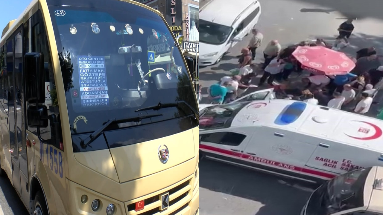 Minibüste şoförü vurup kaçtı!