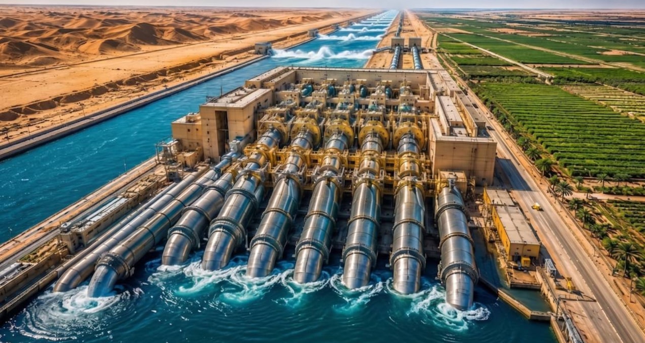 Mısırlılar yeni bir Nil Nehri daha inşa ediyor: Suyu ters yöne itecekler
