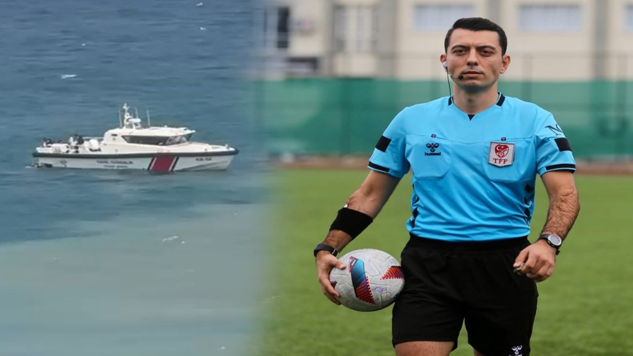 Denizde boğulan hakem son yolculuğuna uğurlandı