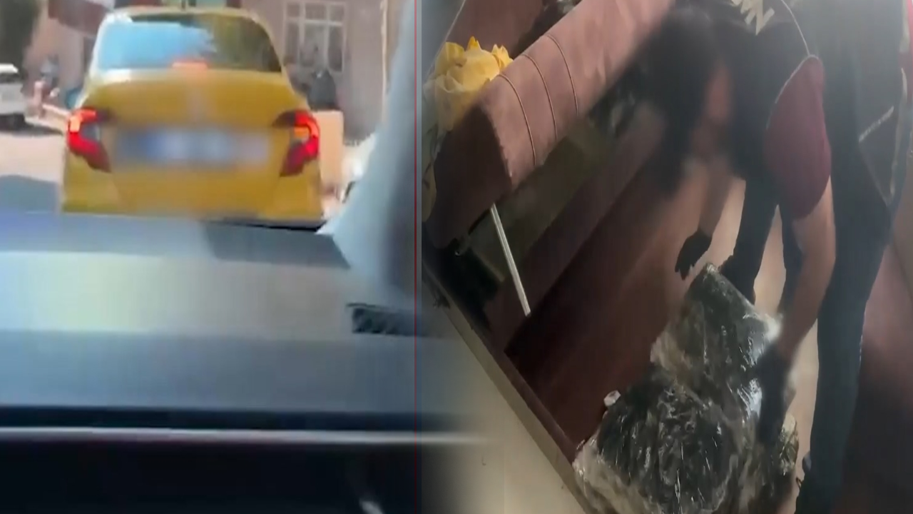 Ataşehir’de taksiyle uyuşturucu sevkiyatı yapan 2 şüpheli yakalandı