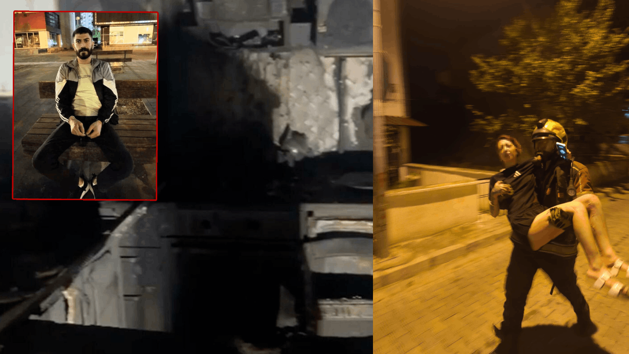 Facia değil cinayet iddiası: Kocasını kilitledi, evi yaktı, çantasını alıp kaçtı!