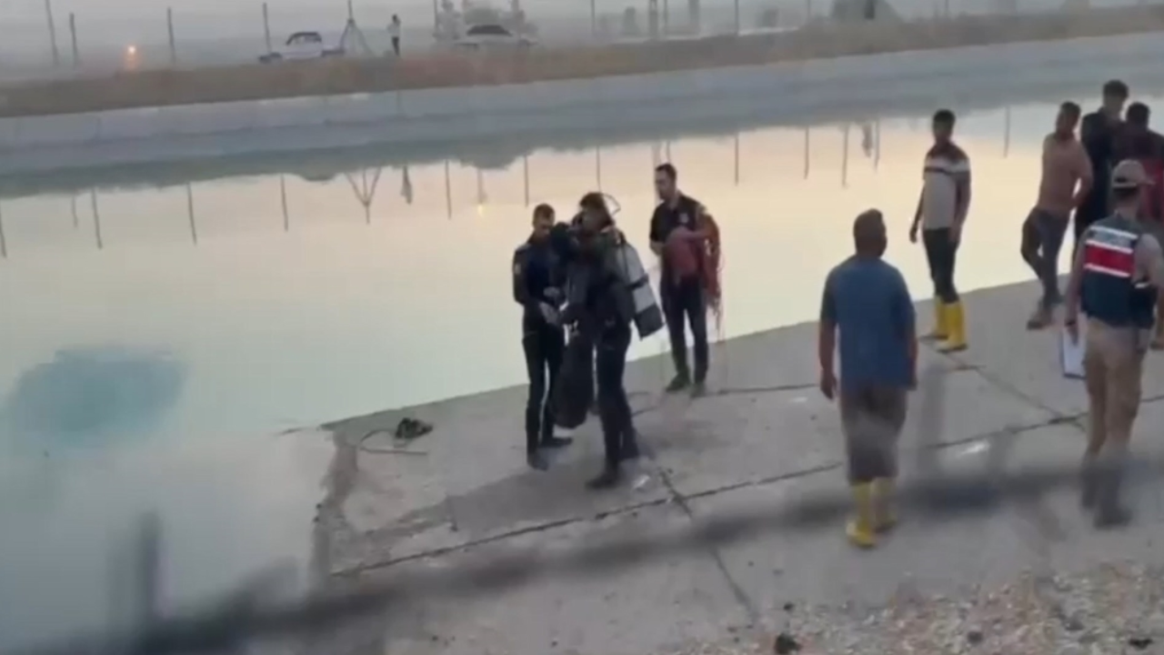 Serinlemek için sulama kanalına giren Mehmet boğuldu