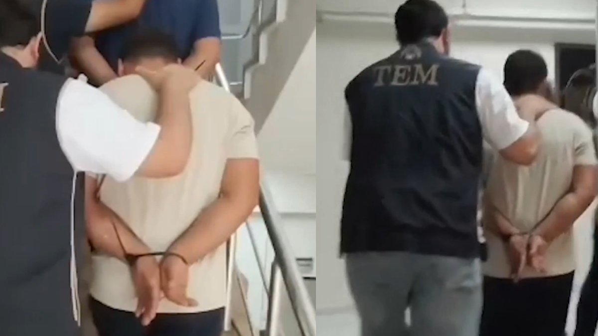 Terör örgütü mensuplarının posterlerini asan 4 şüpheli gözaltına alındı