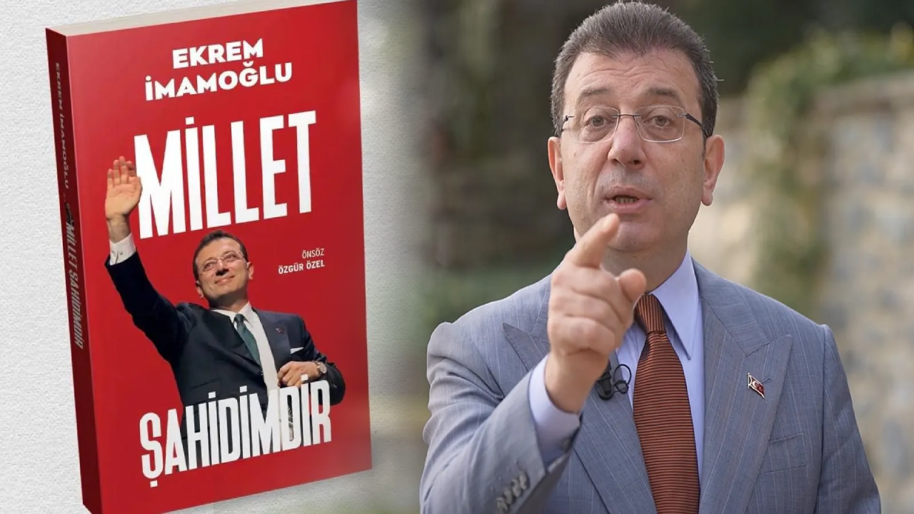 Ekrem İmamoğlu’nun “Millet Şahidimdir” kitabının detayları: Mahkeme sorgusundan ve 10 bölüm, 400 sayfadan oluşuyor