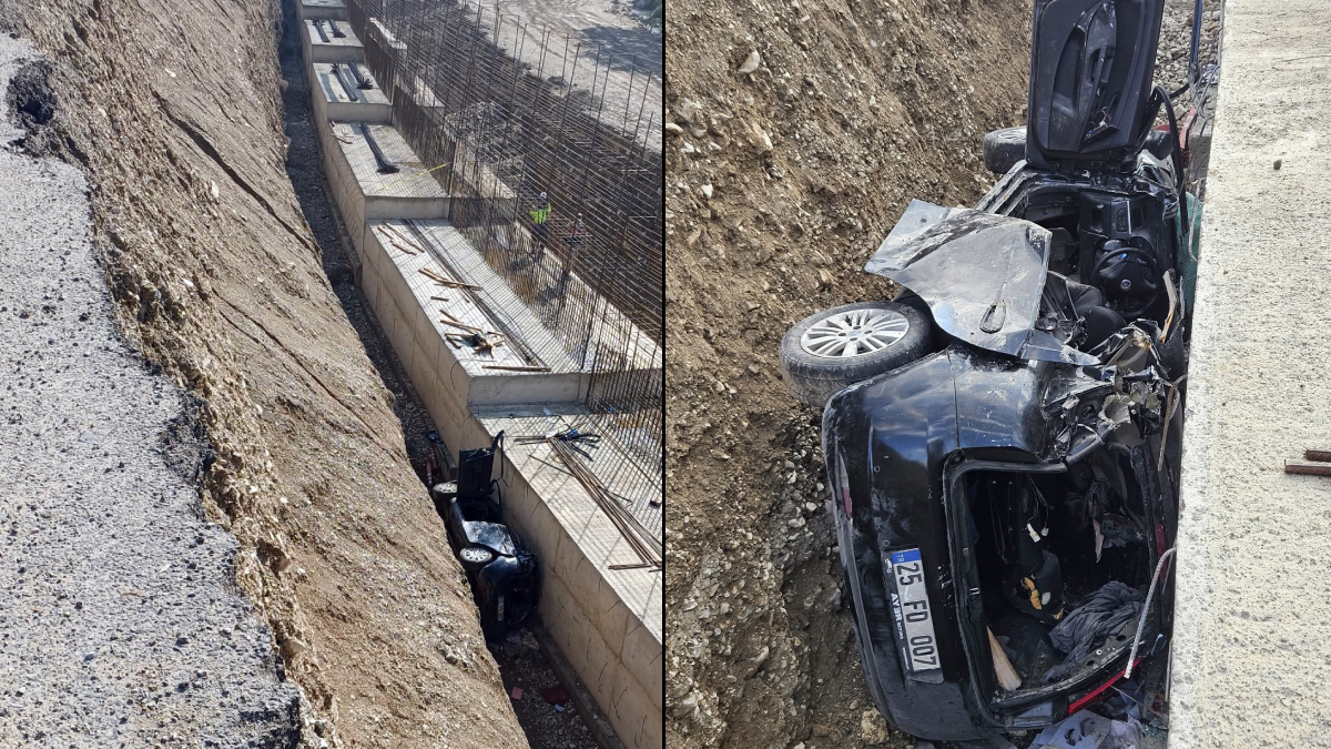 Otomobil metrelerce uçtu, 3 kişi hayatını kaybetti