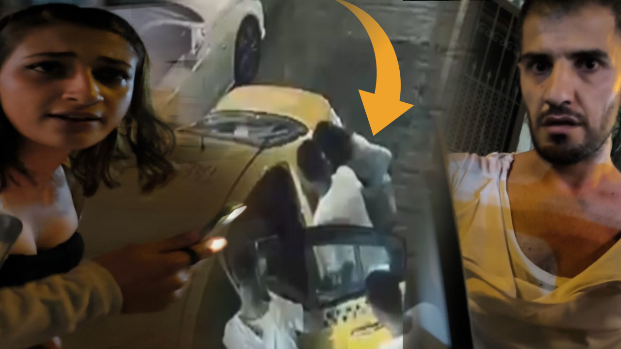 Karaköy'de turiste önce gasp sonra bıçak! Yeni görüntüler ortaya çıktı