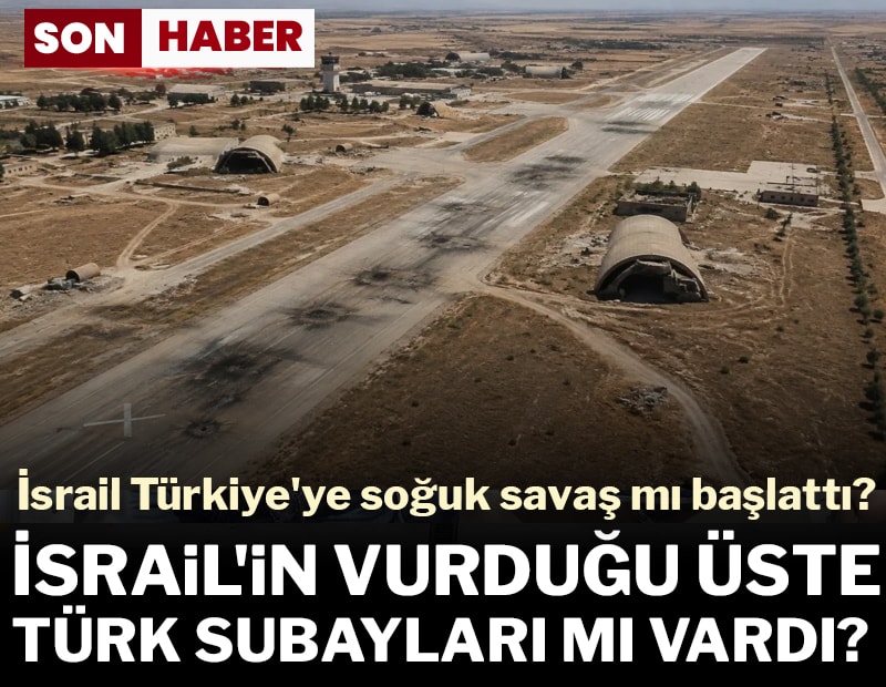 İsrail'in vurduğu üste Türk subayları mı vardı? Suriye'den kritik açıklama