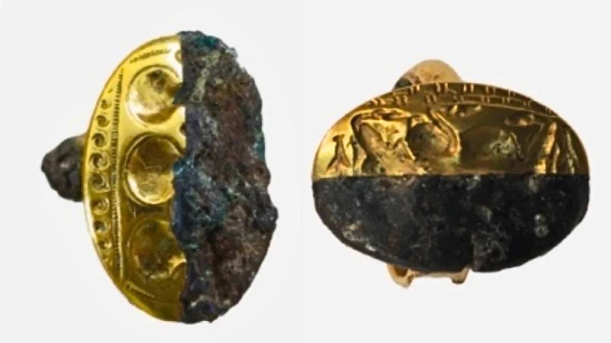 Antik çağa ait yüzüklerde uzaydan gelen metal bulundu
