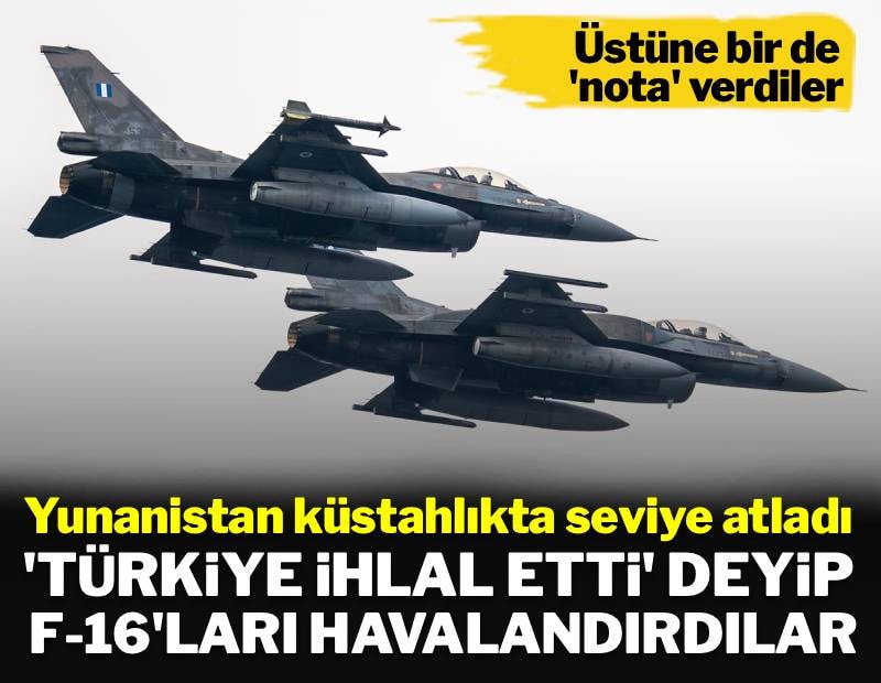 Akdeniz'de sular yeniden ısındı: Yunan F-16'ları Türk İHA'sına karşı havalandı