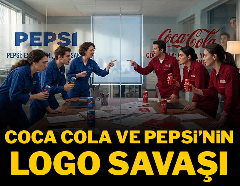Coca Cola ve Pepsi'nin logo savaşı