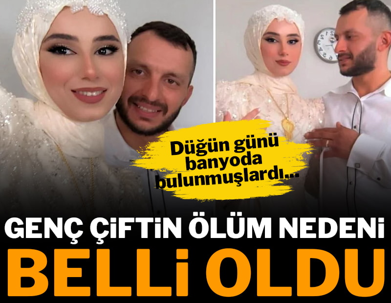 Cansız bedenleri banyoda bulunmuştu: Genç çiftin ölüm nedeni belli oldu