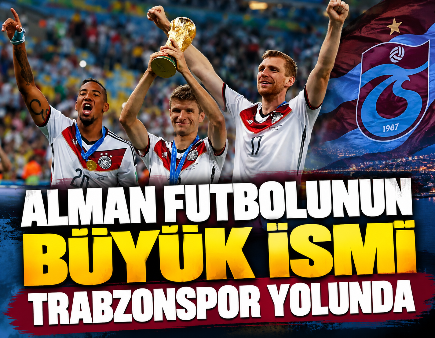 Alman futbolunun büyük ismi Trabzonspor yolunda