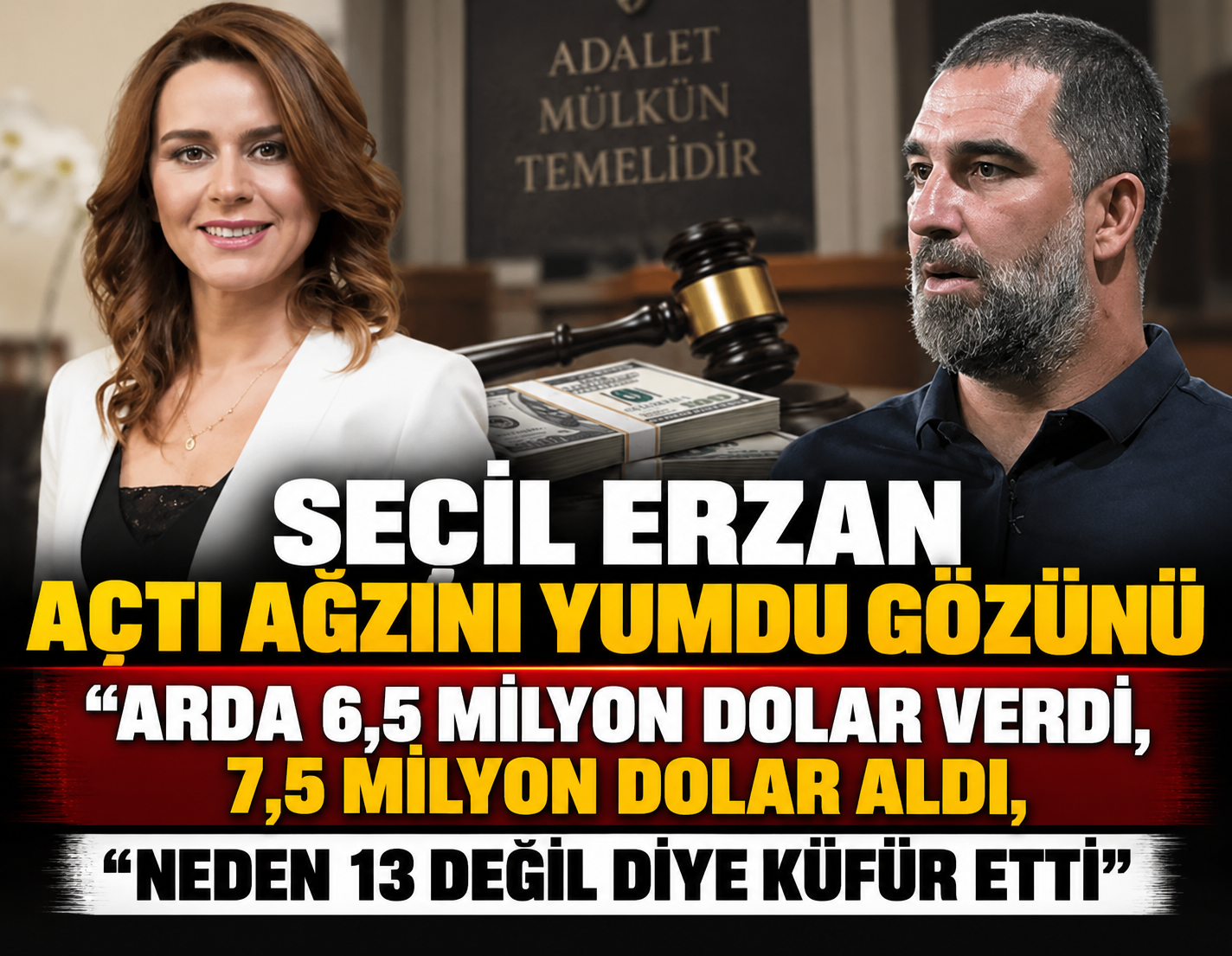 Seçil Erzan mahkemede sert konuştu: Arda 6,5 milyon dolar verdi, 7,5 milyon dolar aldı, neden 13 değil diye küfür etti