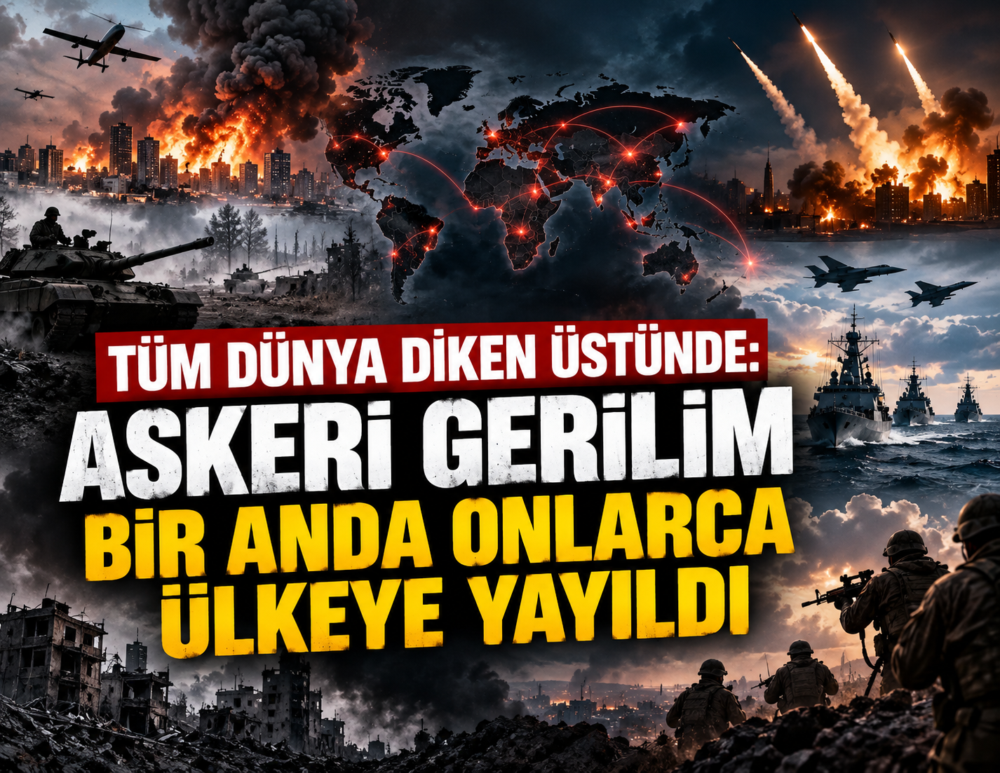 Tüm dünya diken üstünde: Askeri gerilim onlarca ülkeye yayıldı