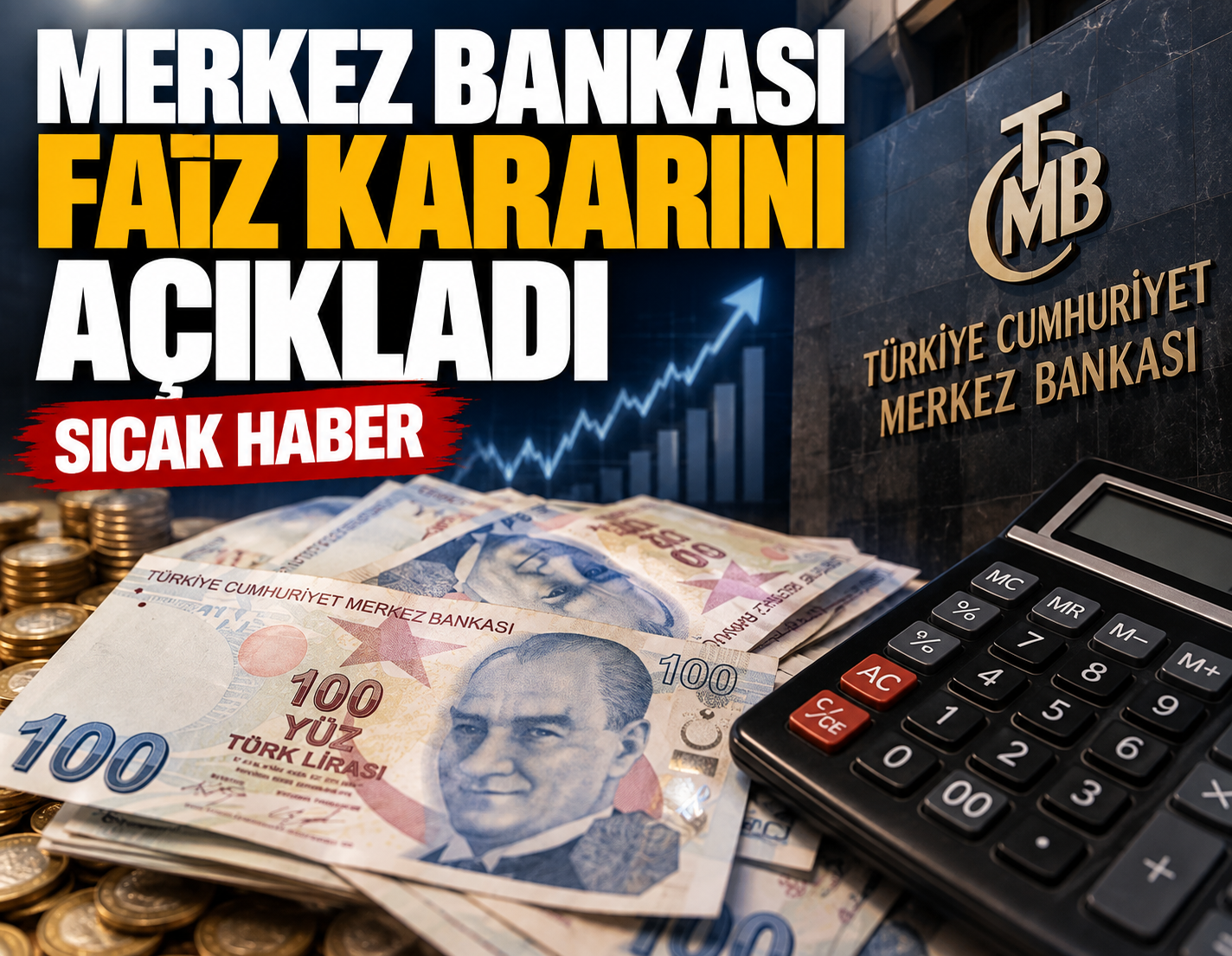 Son dakika... Merkez Bankası yılın altıncı faiz kararını açıkladı