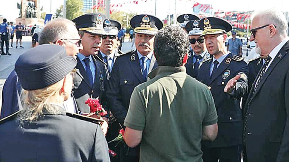 Zabıtanın 200’üncü yaş günü karanfiline polisten yasak!