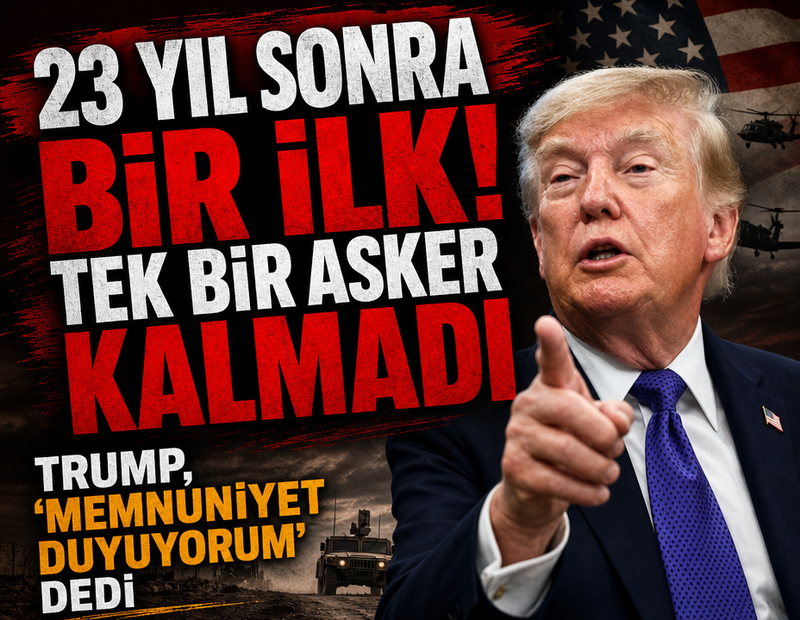 23 yıl sonra bir ilk! tek bir asker kalmadı