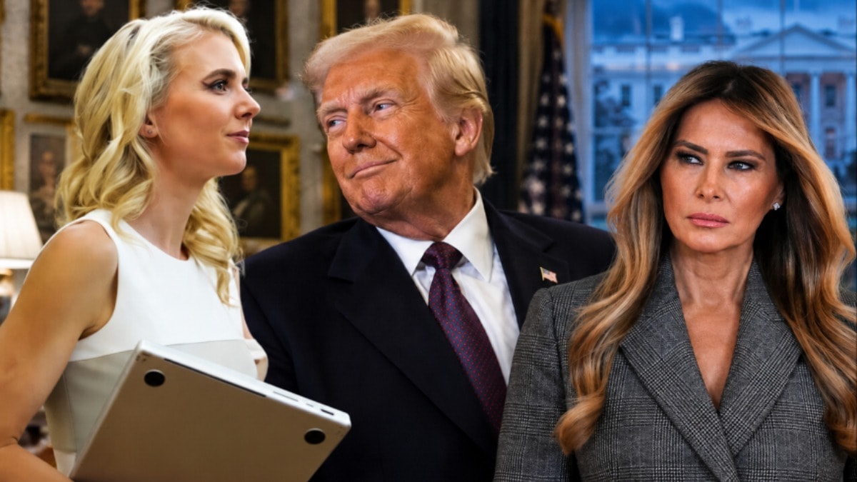 Trump'ın sarışın asistanı First Lady'yi kıskançlık krizine soktu