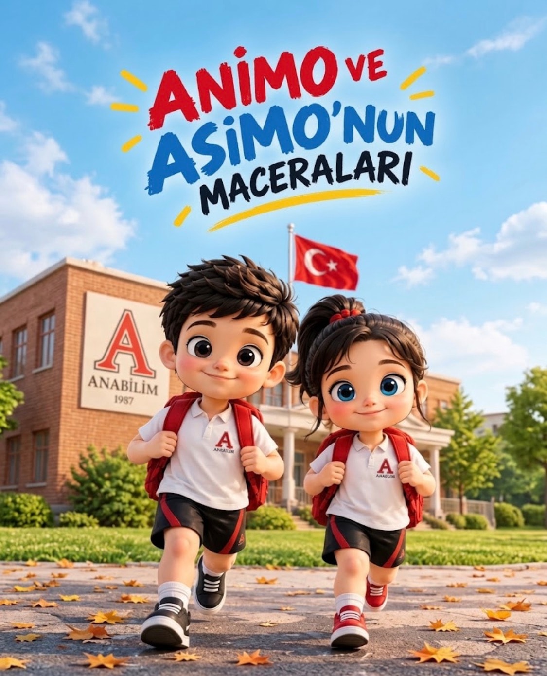 Anabilim Eğitim Kurumları 40. Yılını Çizgi Film Projesiyle Taçlandırıyor: Animo & Asimo’nun Maceraları