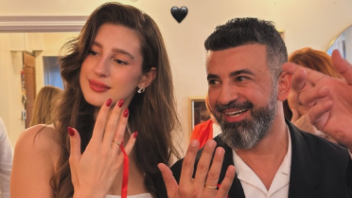 Evlilik yolunda ilk adım: Oyuncu Itır Esen ve menajer Engin Aykanat nişanlandı