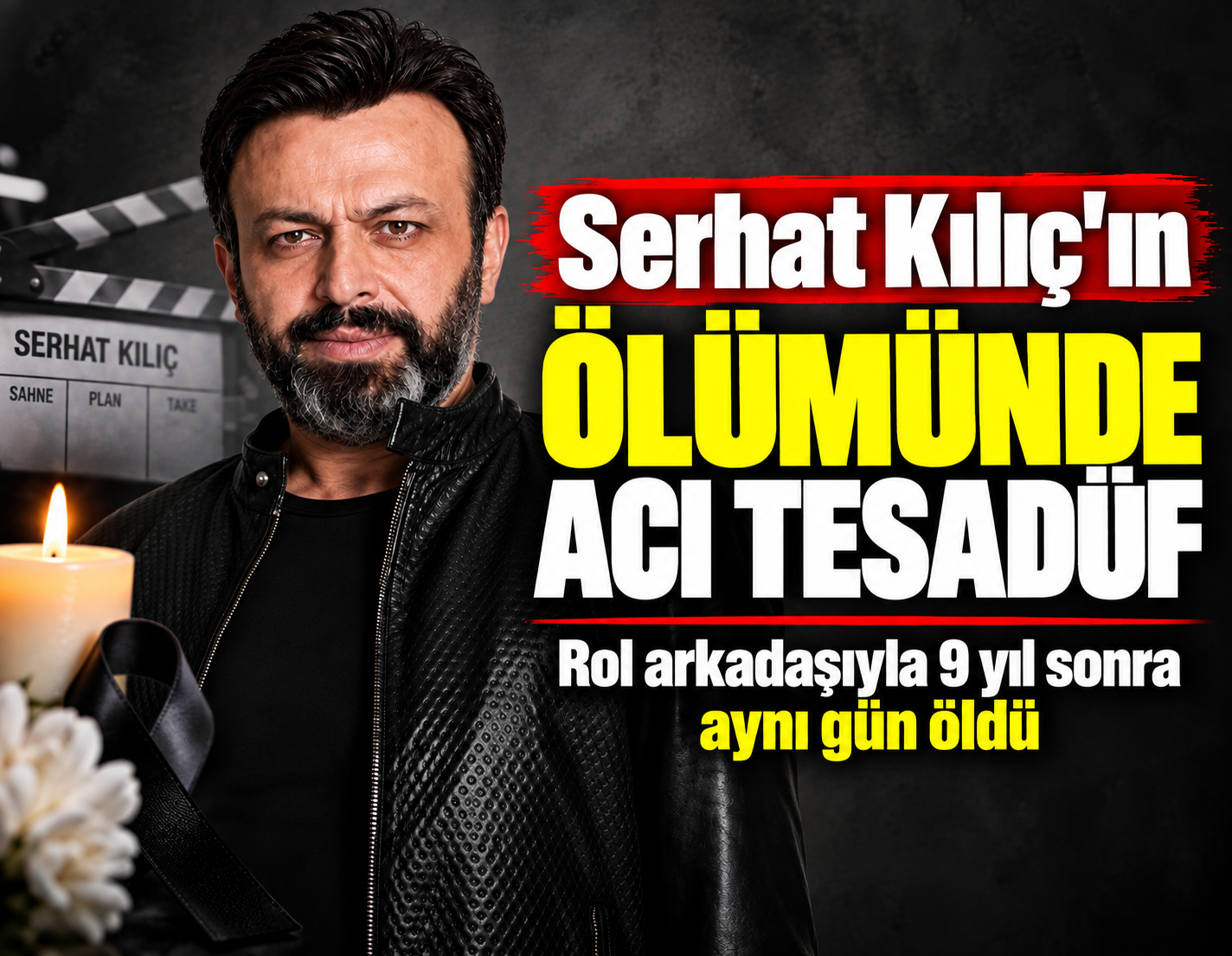 Serhat Kılıç'ın ölümünde acı tesadüf: Rol arkadaşıyla 9 yıl sonra aynı gün öldü