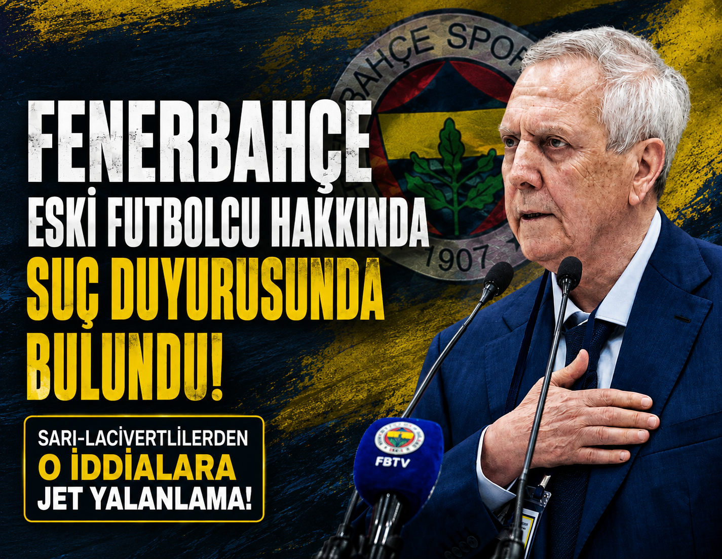 Fenerbahçe'den Necati Ateş için suç duyurusu