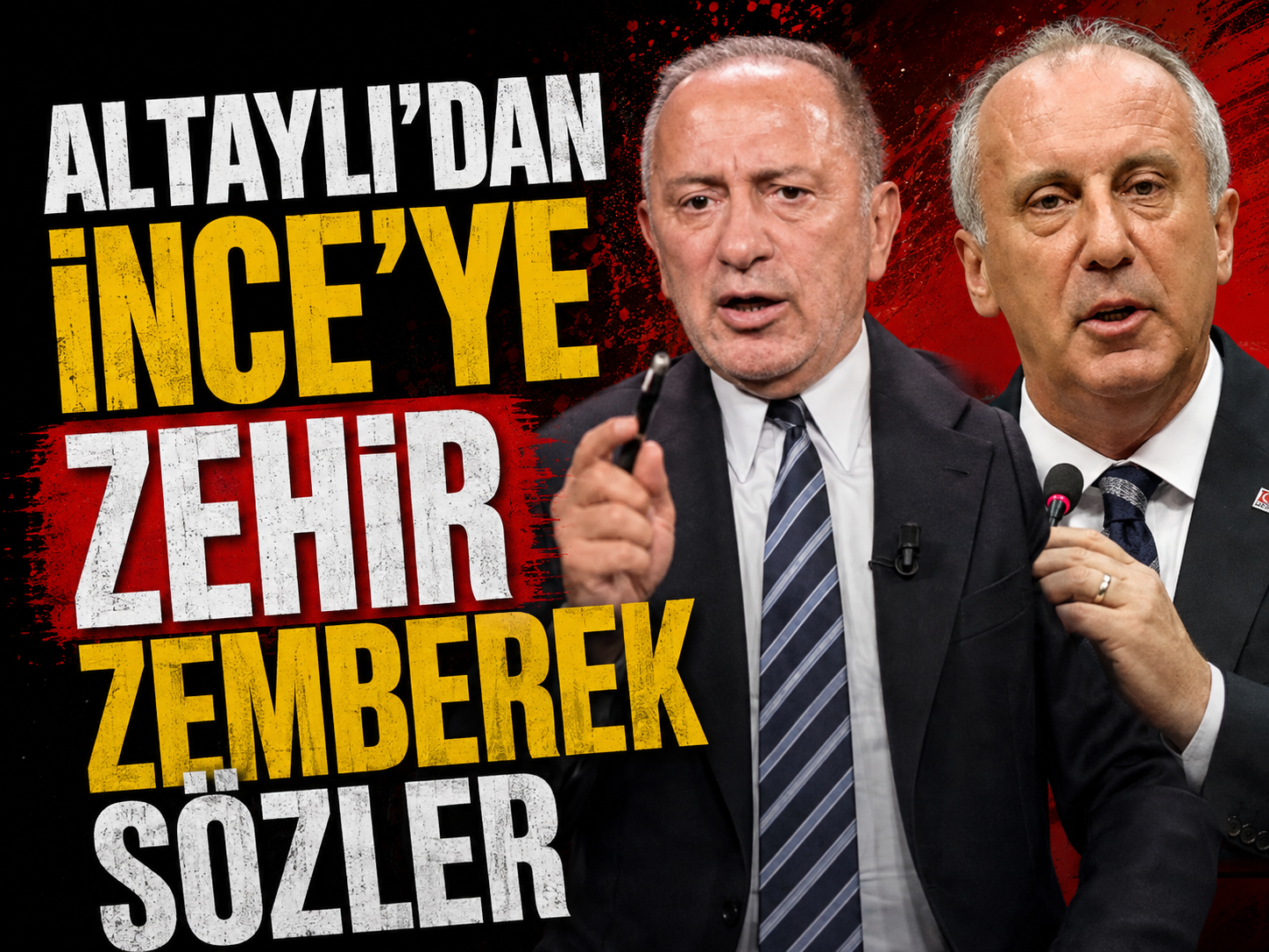 Fatih Altaylı'dan Muharrem İnce'ye zehir zemberek sözler!