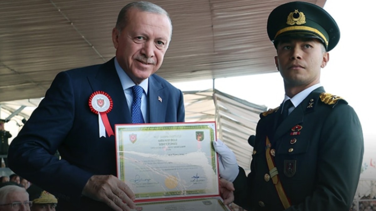 Erdoğan imam hatipli harp okulu birincisi hakkında ilk kez konuştu