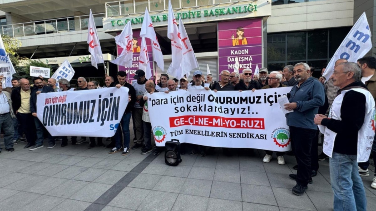 Emekliler böyle haykırdı: Su çürüdü tuz koktu! 