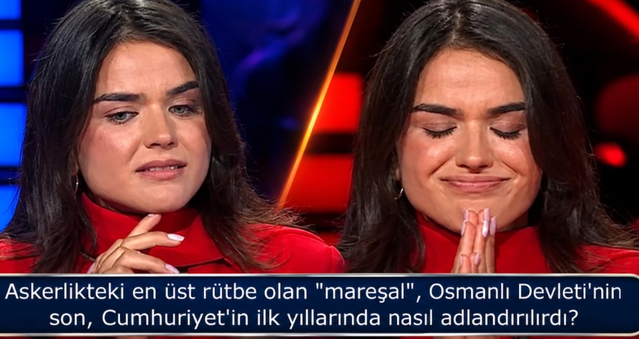 Asker kızı Kim Milyoner Olmak İster'deki rütbe sorusunu bilemedi