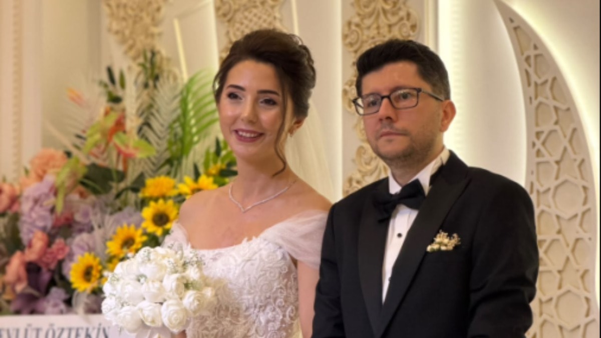 Sözcü ailesinin mutlu günü Selen Öktem ve meslektaşı Uğur Can Biçer dünyaevine girdi