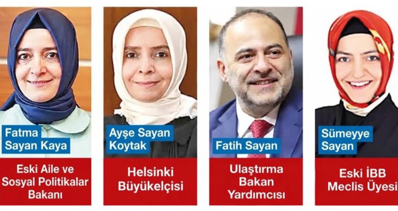 AKP’nin imtiyazlı ailesi Sayan kardeşler