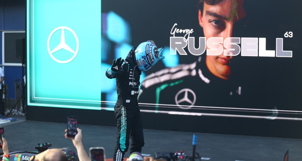 Azerbaycan Grand Prix'sinde kazanan Russell