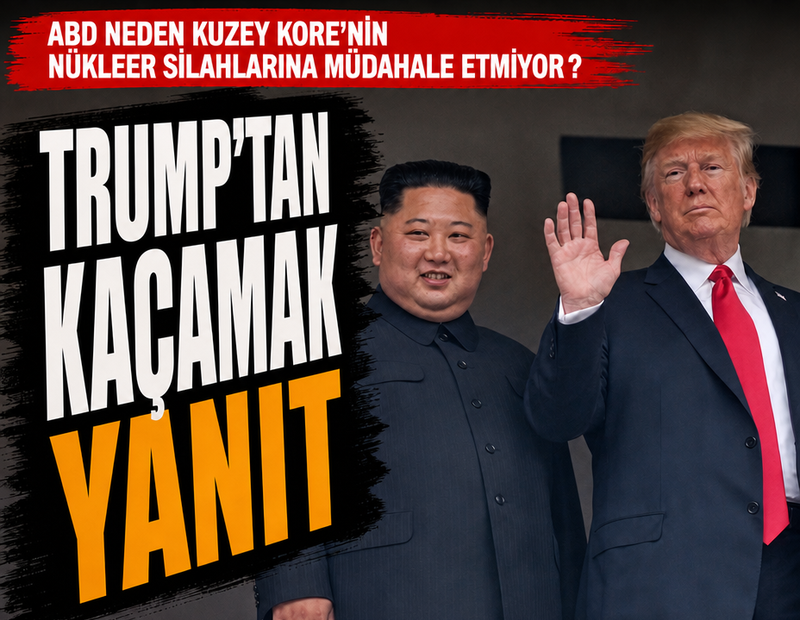 ABD neden Kuzey Kore’nin nükleer silahlarına müdahale etmiyor: Trump’tan kaçamak yanıt