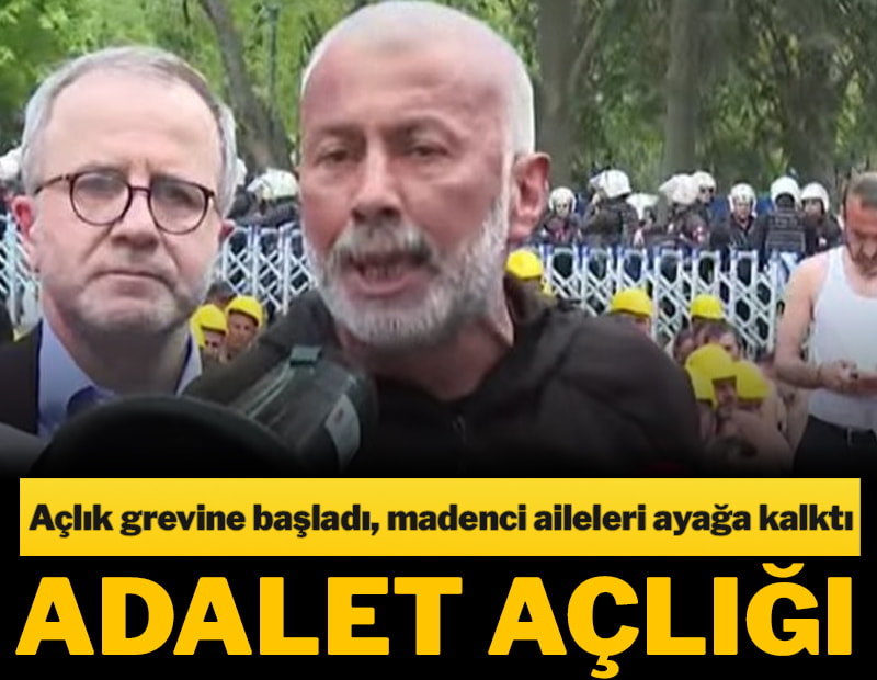 8 gündür tutsak 4 gündür açlık grevinde