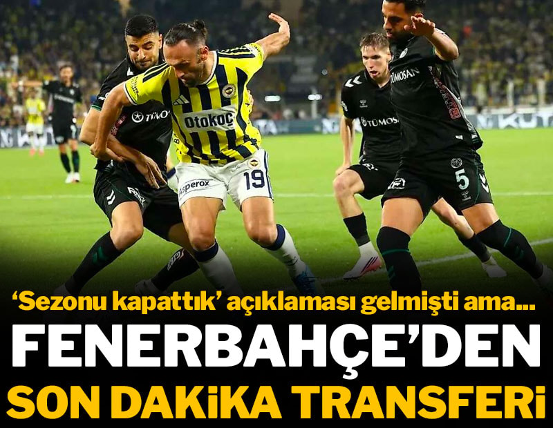 Fenerbahçe'den son dakika transferi: Bitime saatler kala...